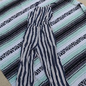 Kids blue and white jumper